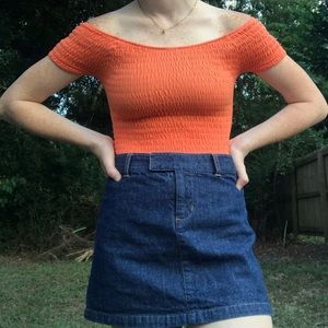 Off the shoulder top